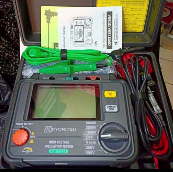 CO Kyoritsu 3125 Magger High Voltage Insulation Tester